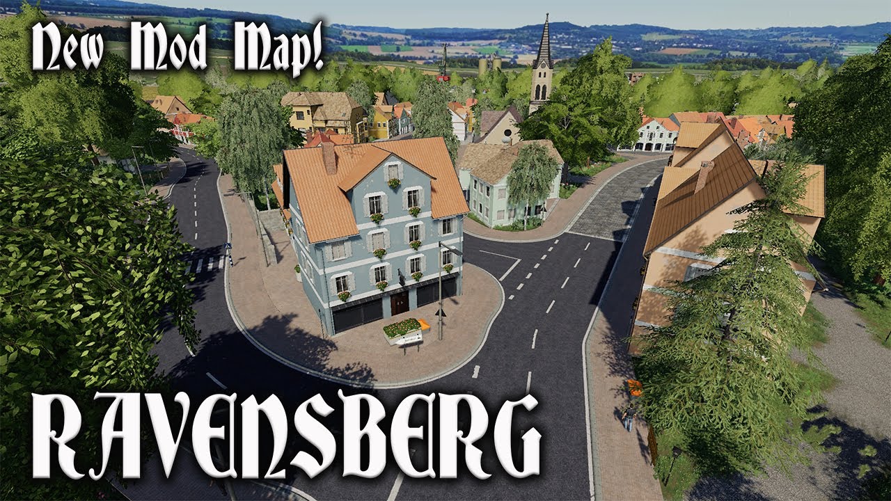 “RAVENSBERG“ NEW MOD MAP! Farming Simulator 19 PS5 MAP TOUR (Review) FS19.