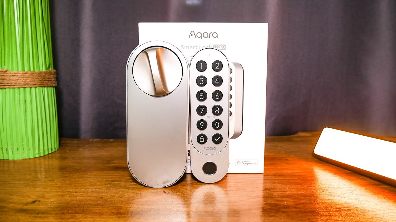 Une SERRURE Connectée avec EMPREINTE DIGITALE ! Aqara Smart Lock U200