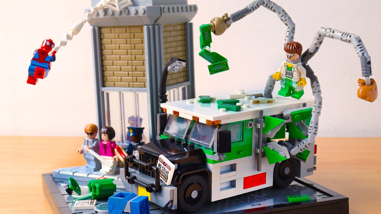 LEGO Spider-man vs Doc Ock diorama MOC