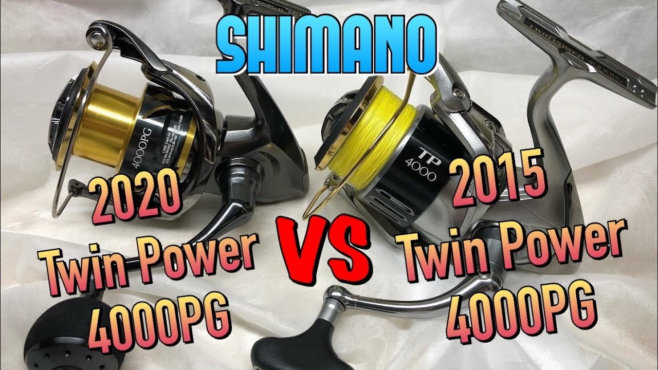 SHIMANO 20 TWIN POWER 4000PG VS 15 TWIN POWER 4000PG. Полное детальное сравнение. КОТОРЫЙ КРУЧЕ?
