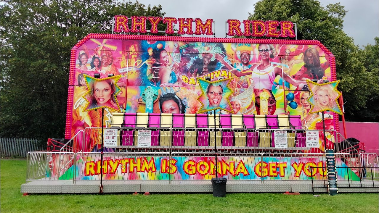 Rhythm Rider Miami. Martin Barker. Barkers Amusements funfair.