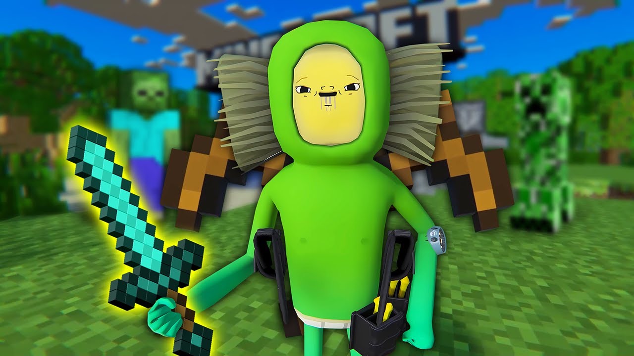 GRZESIO POKAZUJE JAK GRAĆ W MINECRAFT w BONELAB!