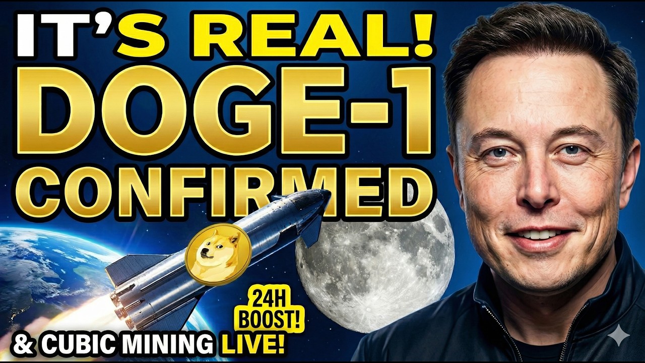 Misja księżycowa DOGE-1: Elon Musk właśnie włączył przełącznik! 🚀