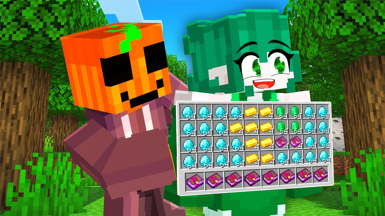 ESPI&Eacute; el INVENTARIO de MIS AMIGOS en Minecraft...