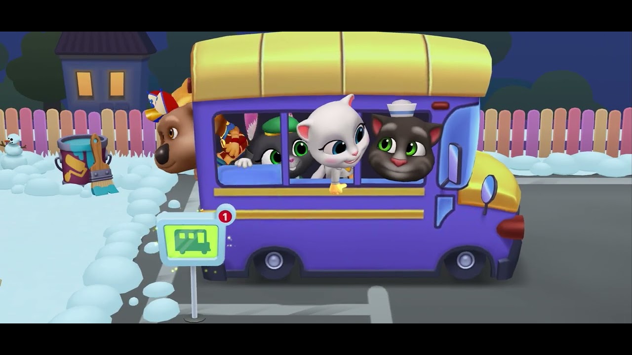 My Talking Tom and Friends Playing Game 2