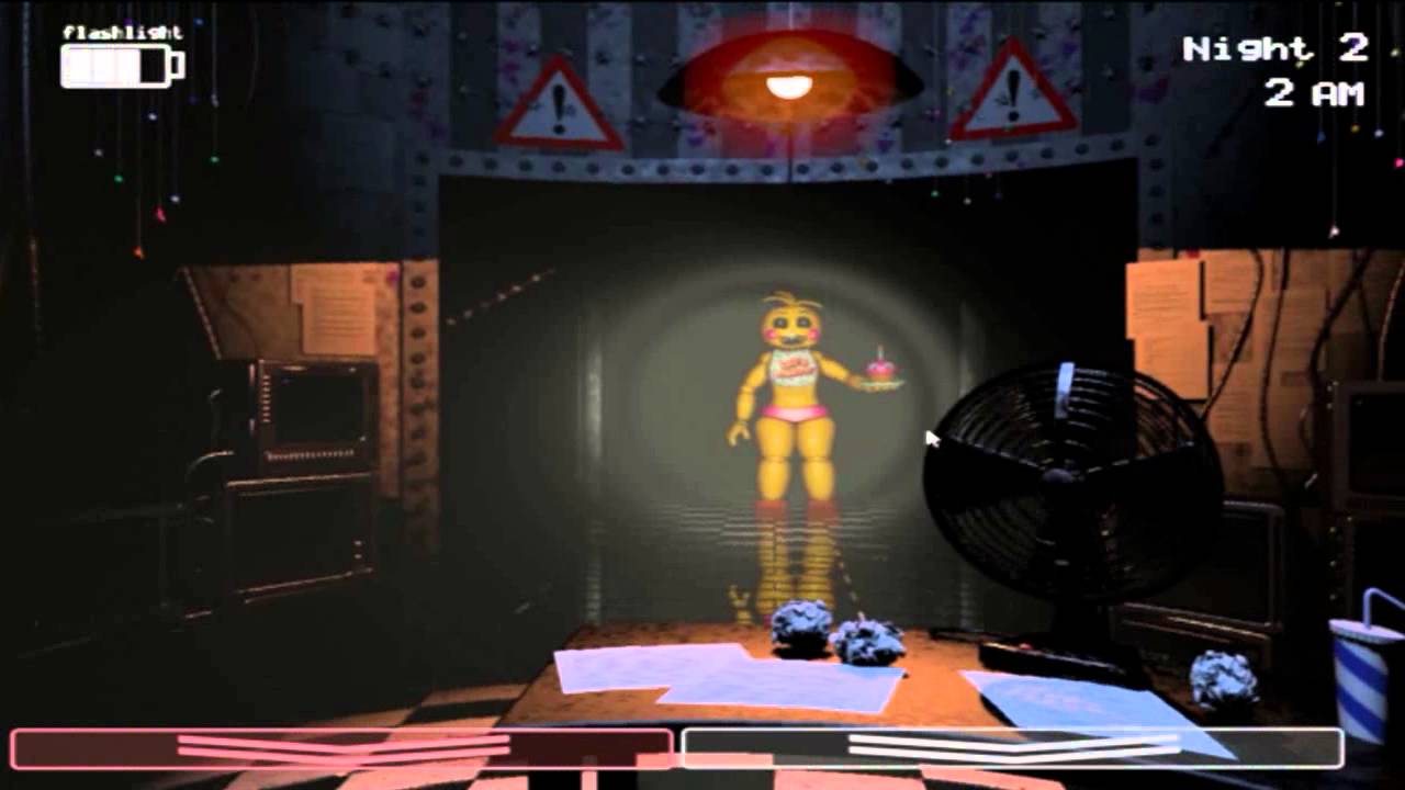 Five Nights at Freddy's 2 gameplay noche 2 (sin voz ni webcam)