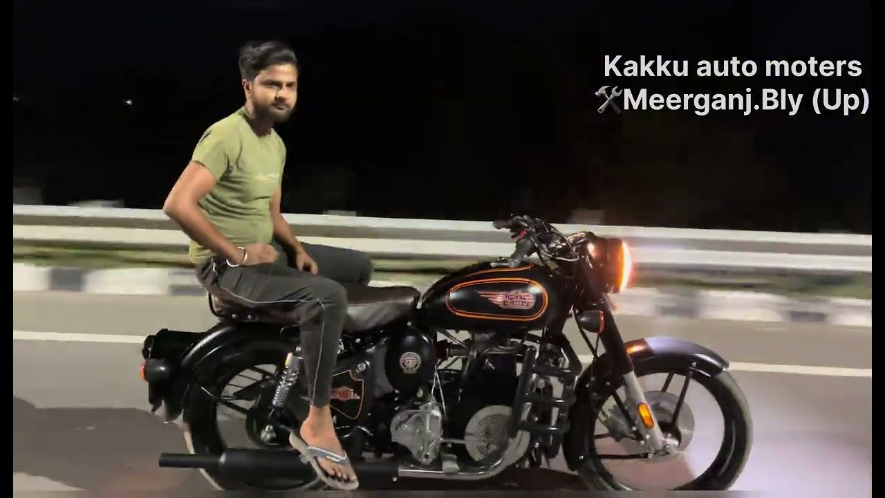 Royal enfield diesel bullet 10hp engine modifide indian bullet kakku meerganj