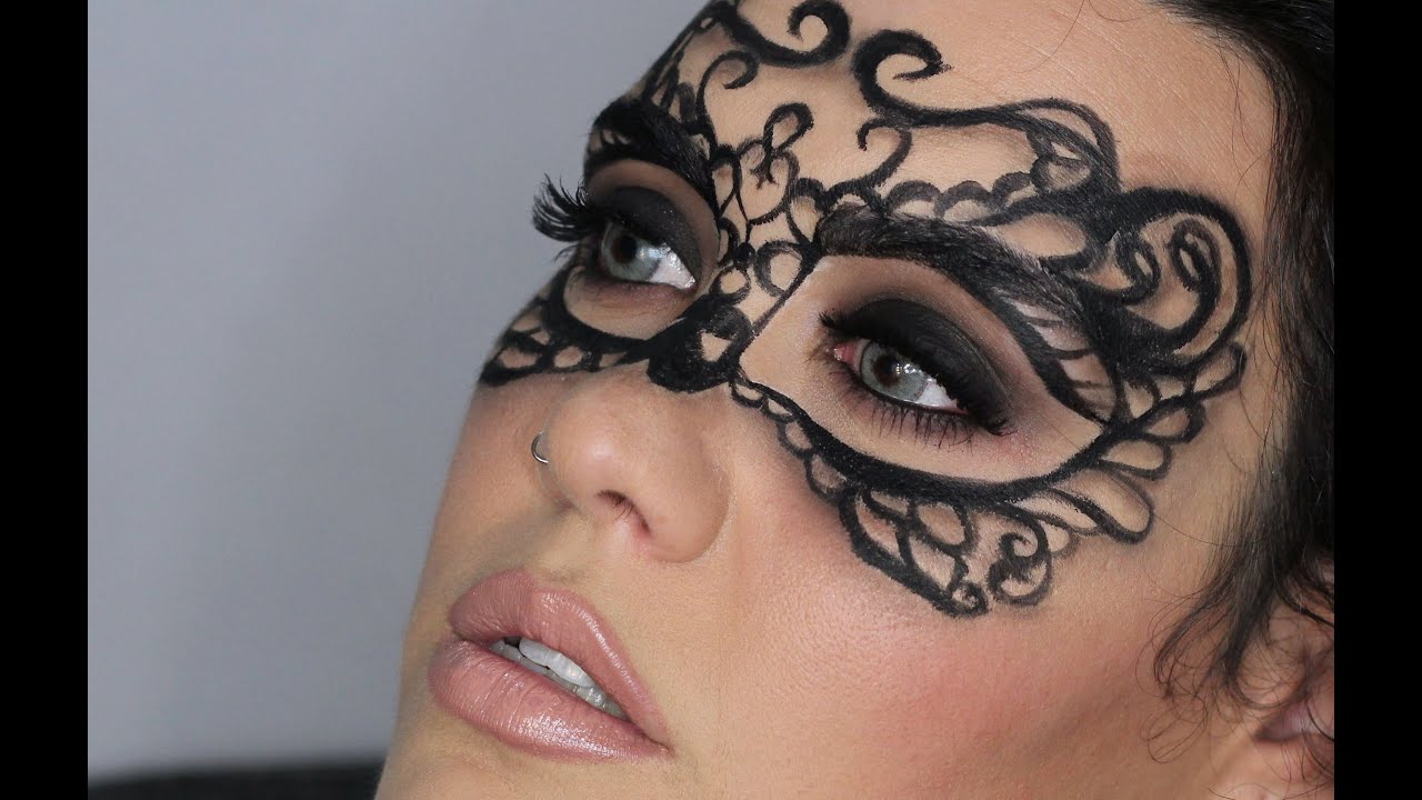 Maquillaje Fantasía - Máscara Elegante