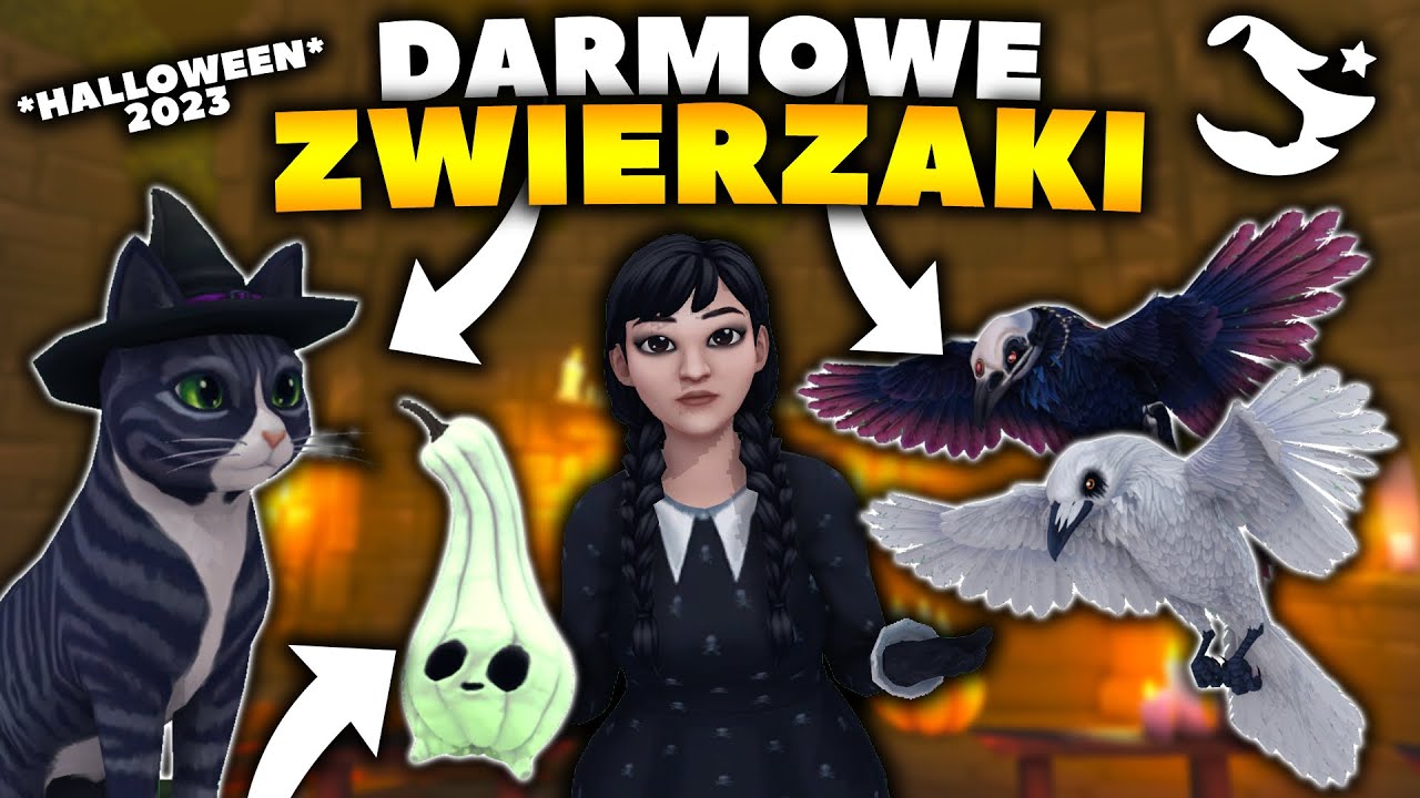 JAK ZDOBYĆ DARMOWE ZWIERZAKI? 🐱 KOTEK, DYNIA, KRUKI 🎃 *HALLOWEEN 2023* 🎃 || Poradnik Star Stable