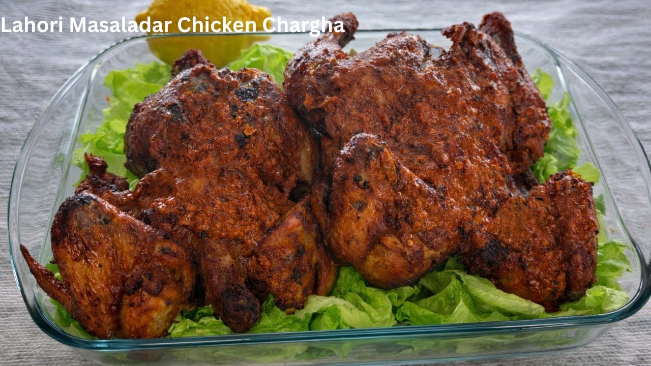 Lahori Chicken Chargha Kaise Banta Hy | Chicken Chargha Fry Recipe | Chargha Without Oven Recipe