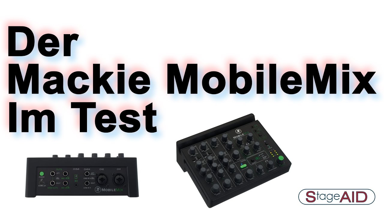 Mackie MobileMix: Komplette Vorstellung A-Z mit einkommendem Live Anruf [Vorführung vom Profi]