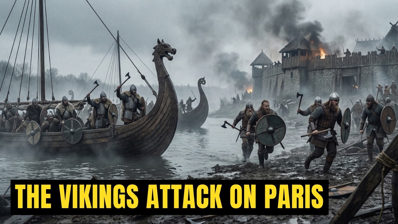 The Day the Vikings Invaded Paris | 845 AD Siege of the Seine