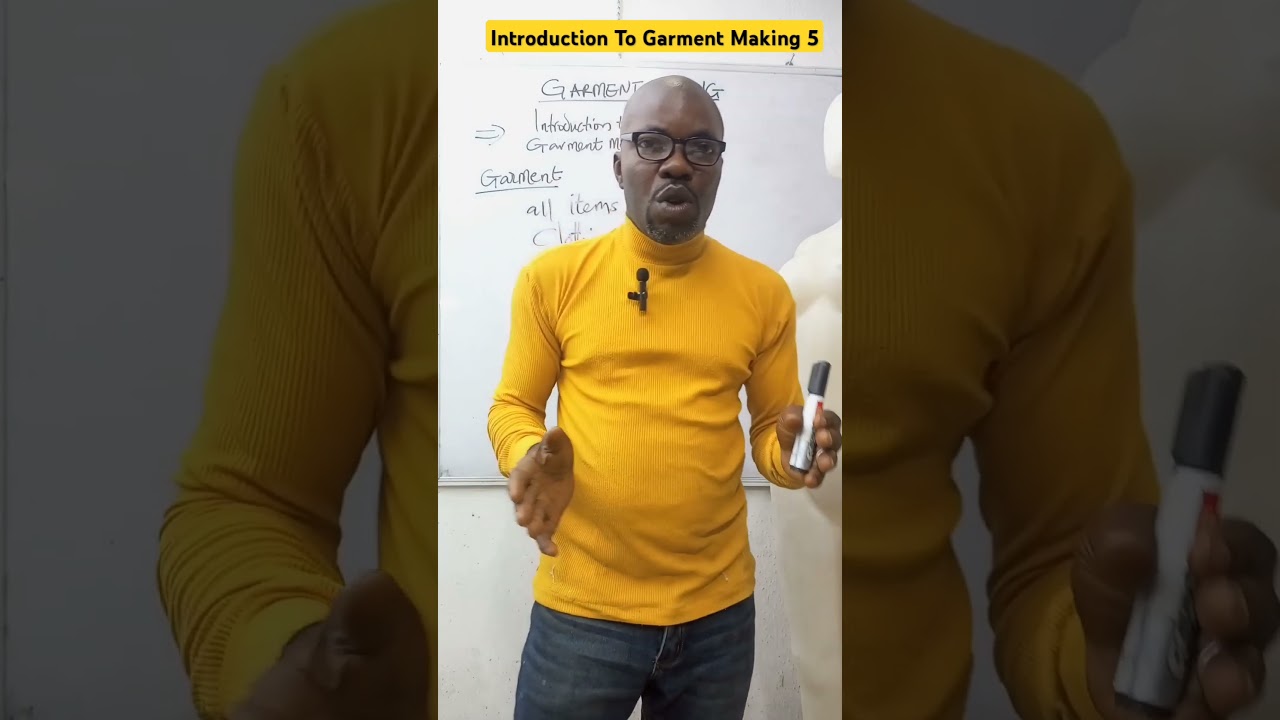 Introduction To Garment Making 5 #fashiontutorial #onlinefashionschool #sewingtutorial
