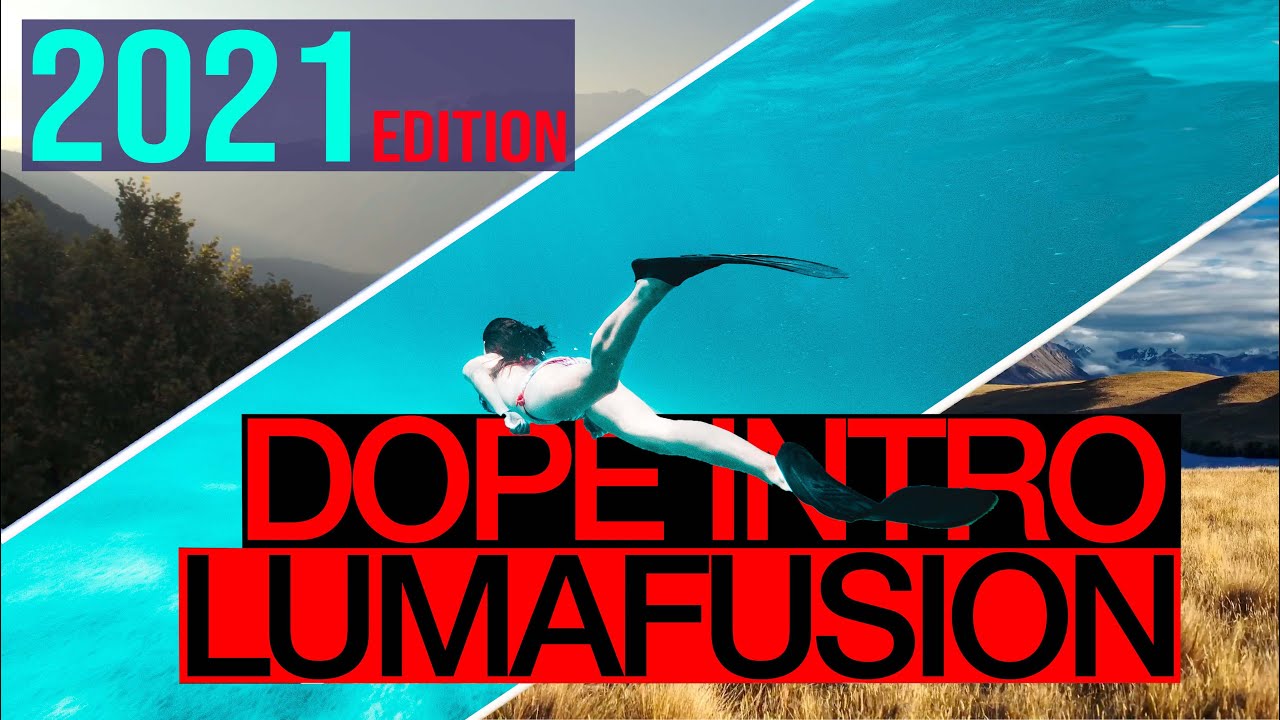 Make your own DOPE INTRO 2021 Edition - LumaFusion How to Tutorial [GER]