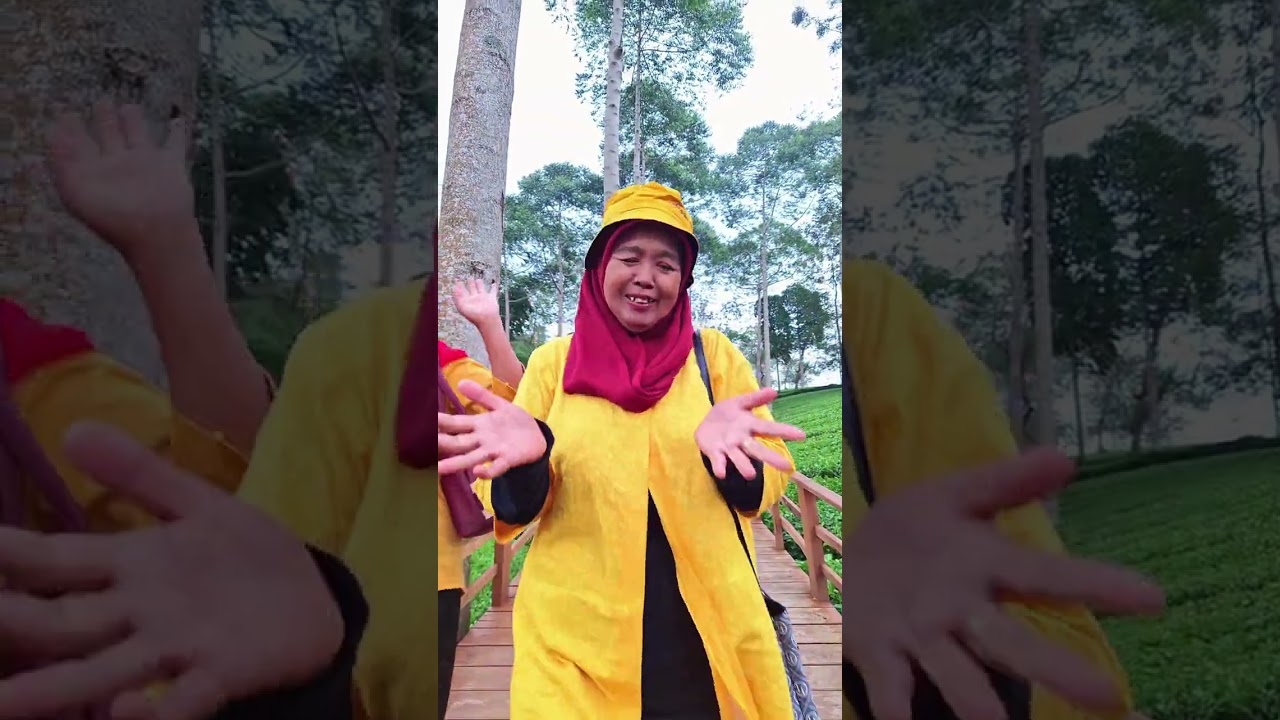 IBU IBU KOMAR JALAN JALAN DI KEBUN TEH PANAMA PART SATU