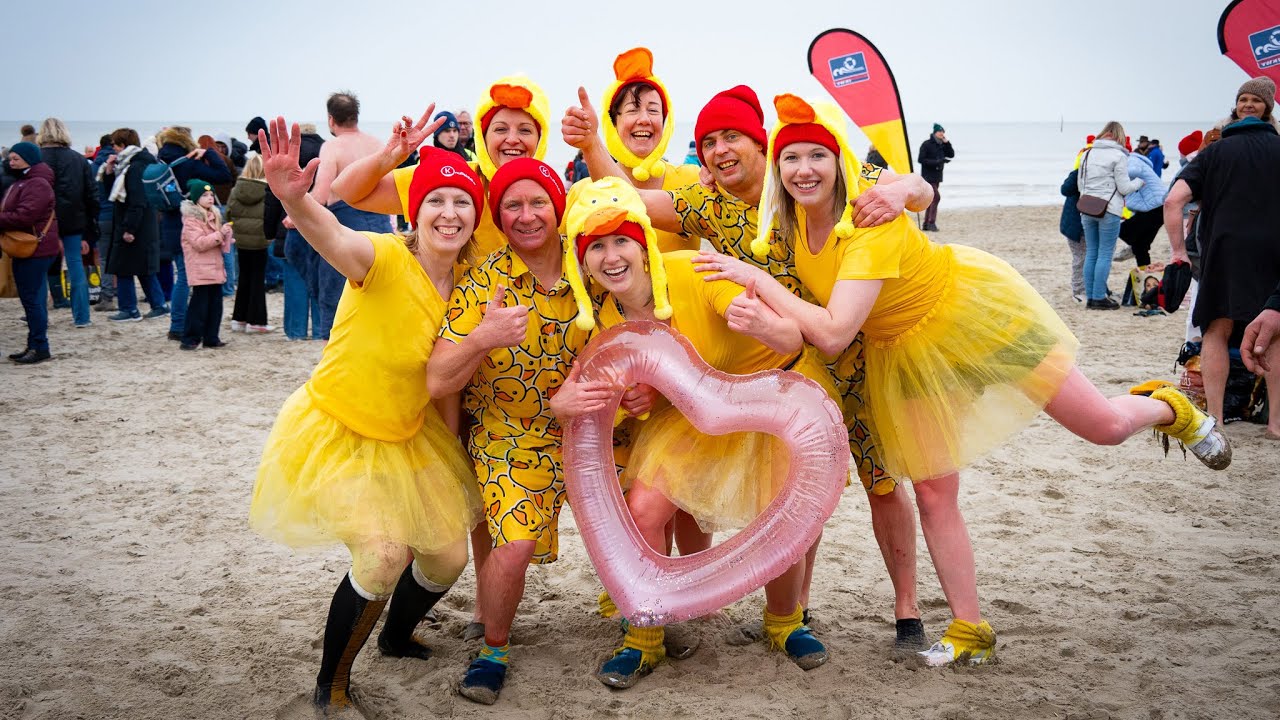 Knuffelduik Oostduinkerke 14 februari 2026