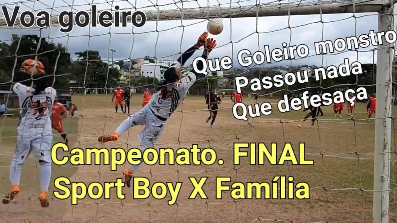 FINAL DE CAMPEONATO. UM MILAGRE, POLÊMICA GOL ANULADO, PÊNALTI, EXPULSÃO, CONFUSÃO S. BOYS X FAMÍLIA