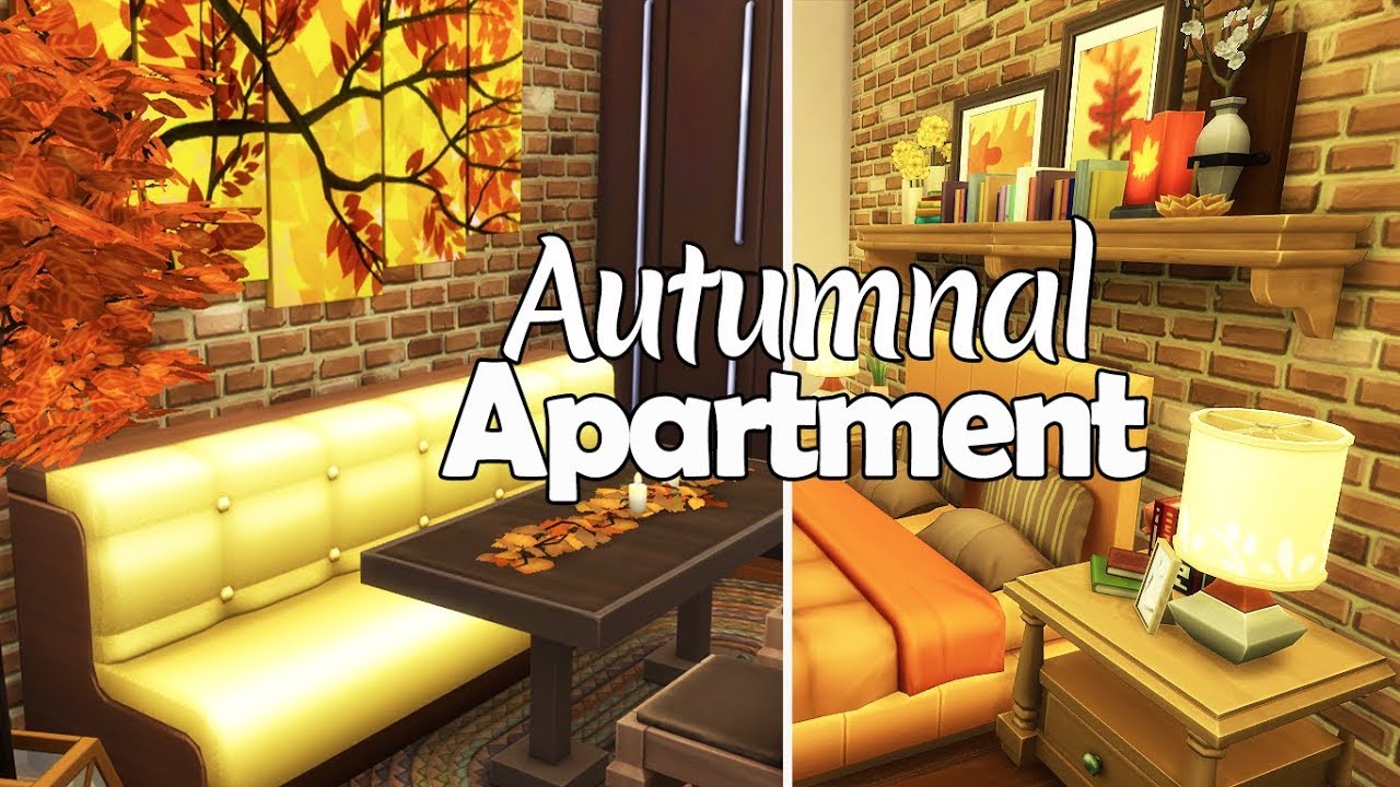Autumnal Apartment // The Sims 4 Speed Build