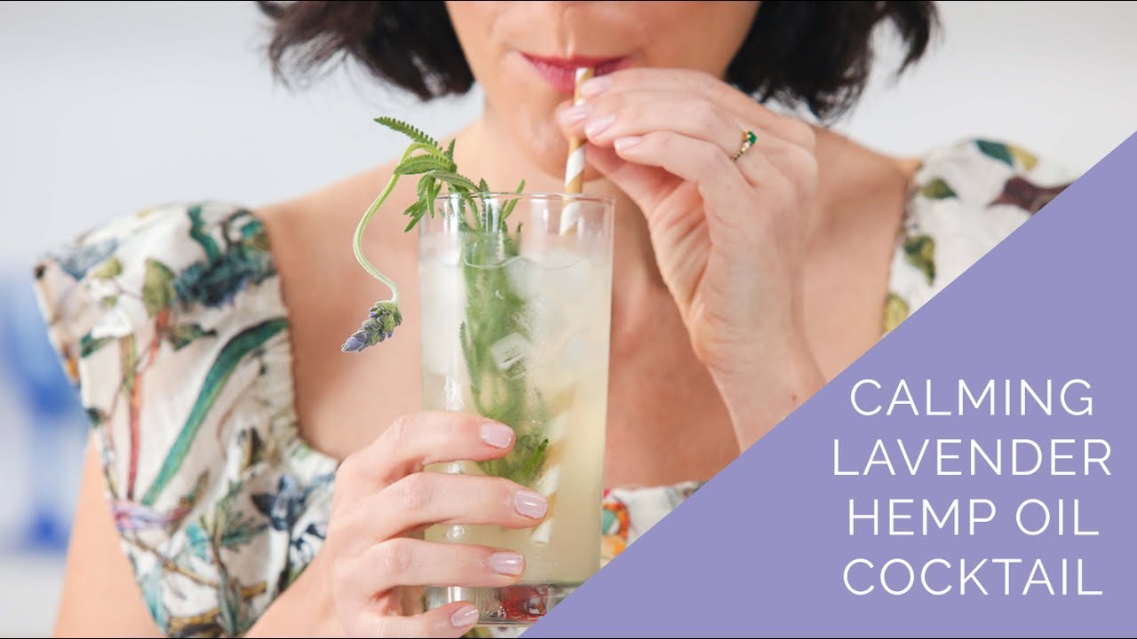 Calming Lavender CBD Oil Cocktail | Bottoms Up! with Whitney Adams