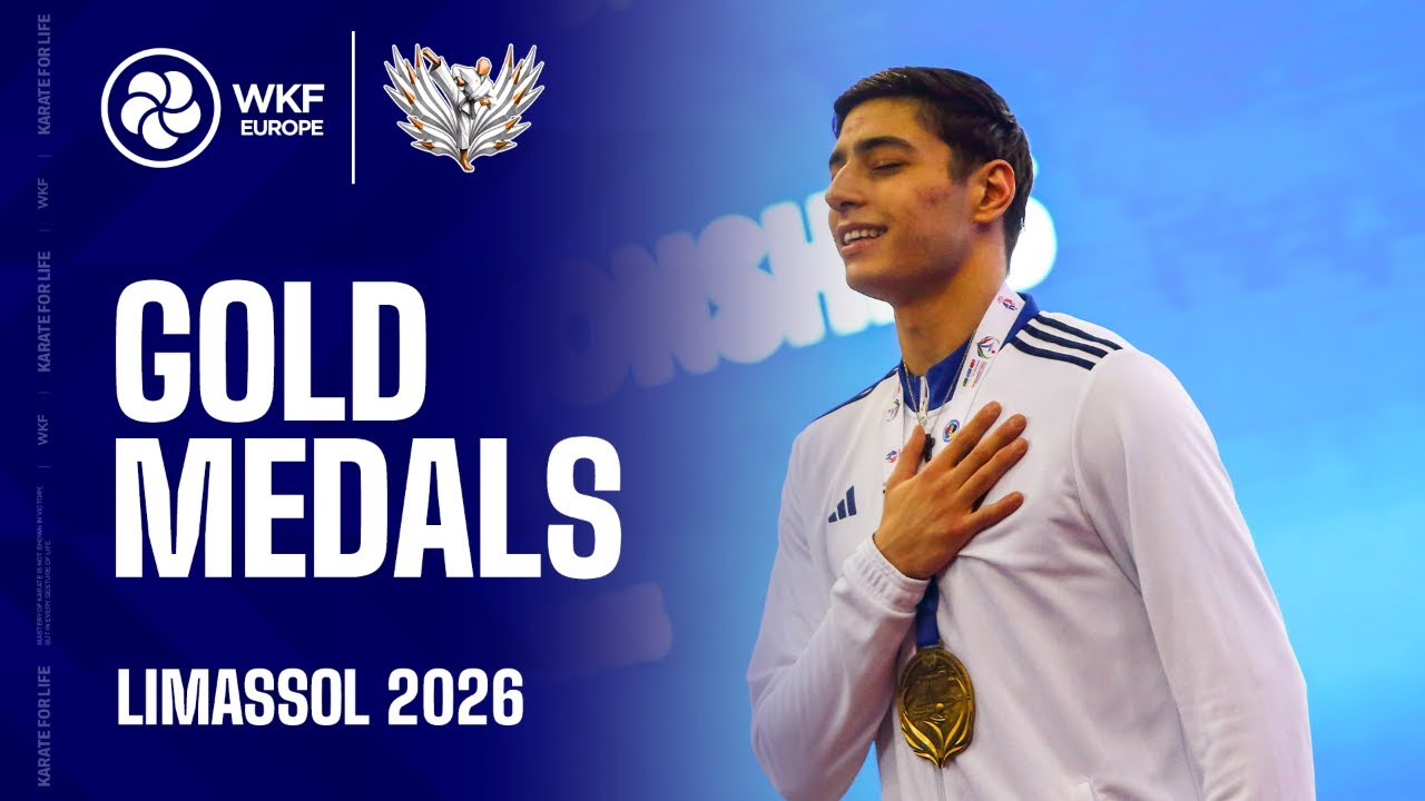 EKF KARATE  | Day 3 - GOLD MEDALS | EKF Cadet, Junior & U21 Championships
