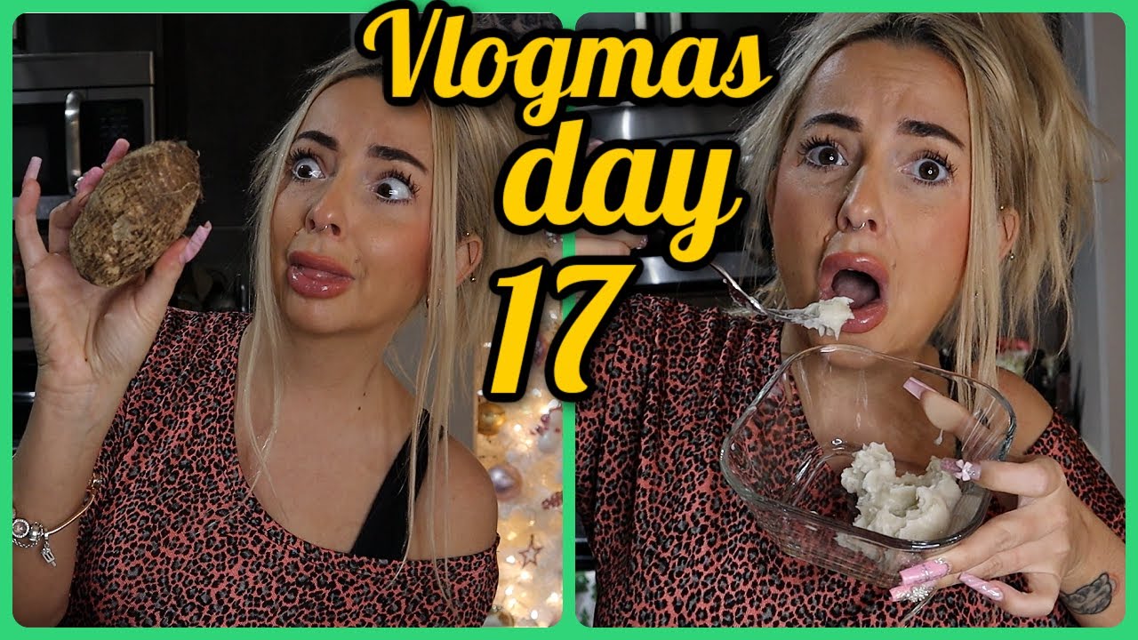 Buying a MYSTERY vegetable & cooking it & EATING IT *Vlogmas Day 17*