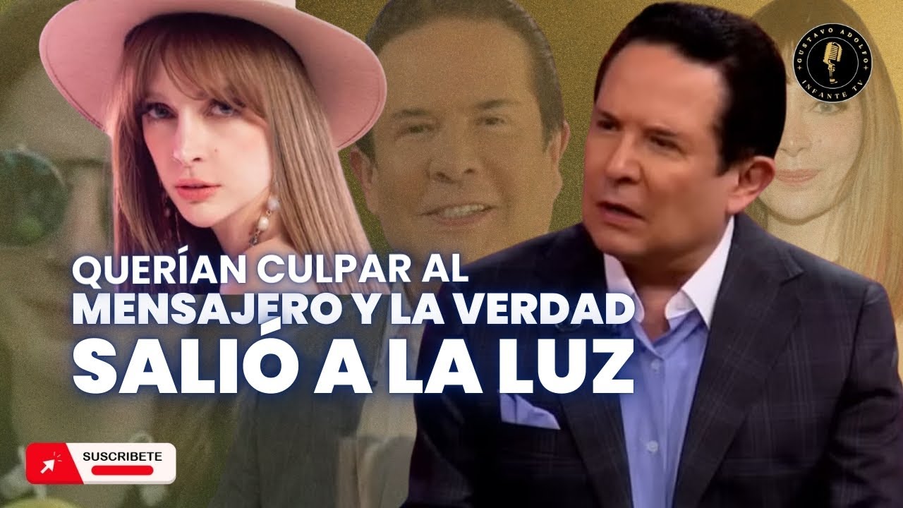 QUERÍAN CULPAR AL MENSAJERO PERO LA VERDAD SALE A LA LUZ