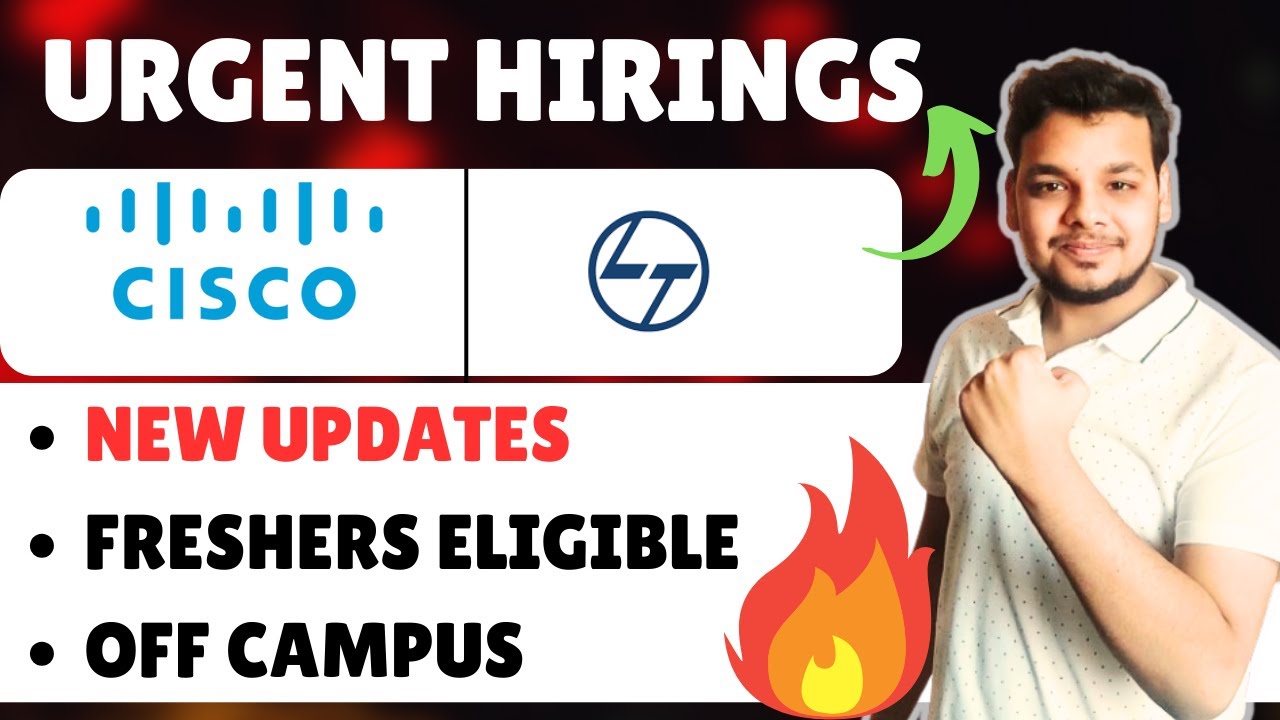 L&T Superset , Cisco , Oracle Hiring Drives | Off Campus Drives | Fresher Jobs | Latest Hirings