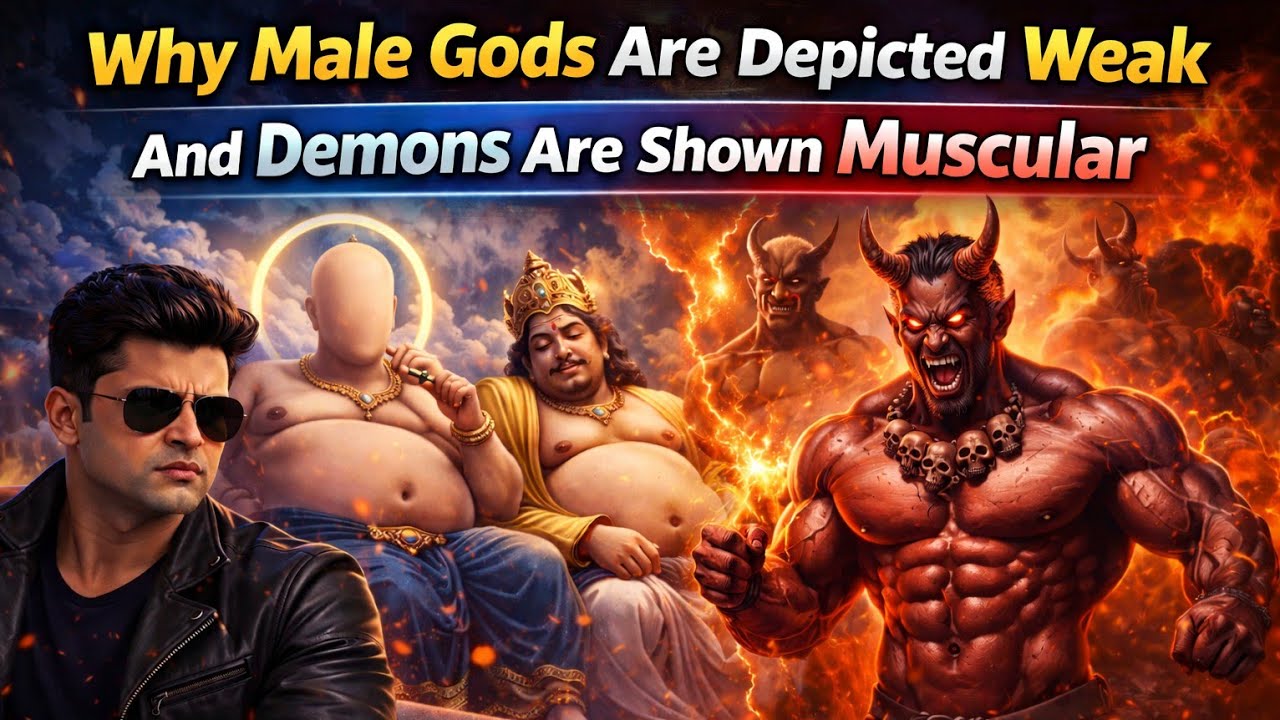 Why Male Gods Are Depicted Weak And Demons Are Shown Muscular