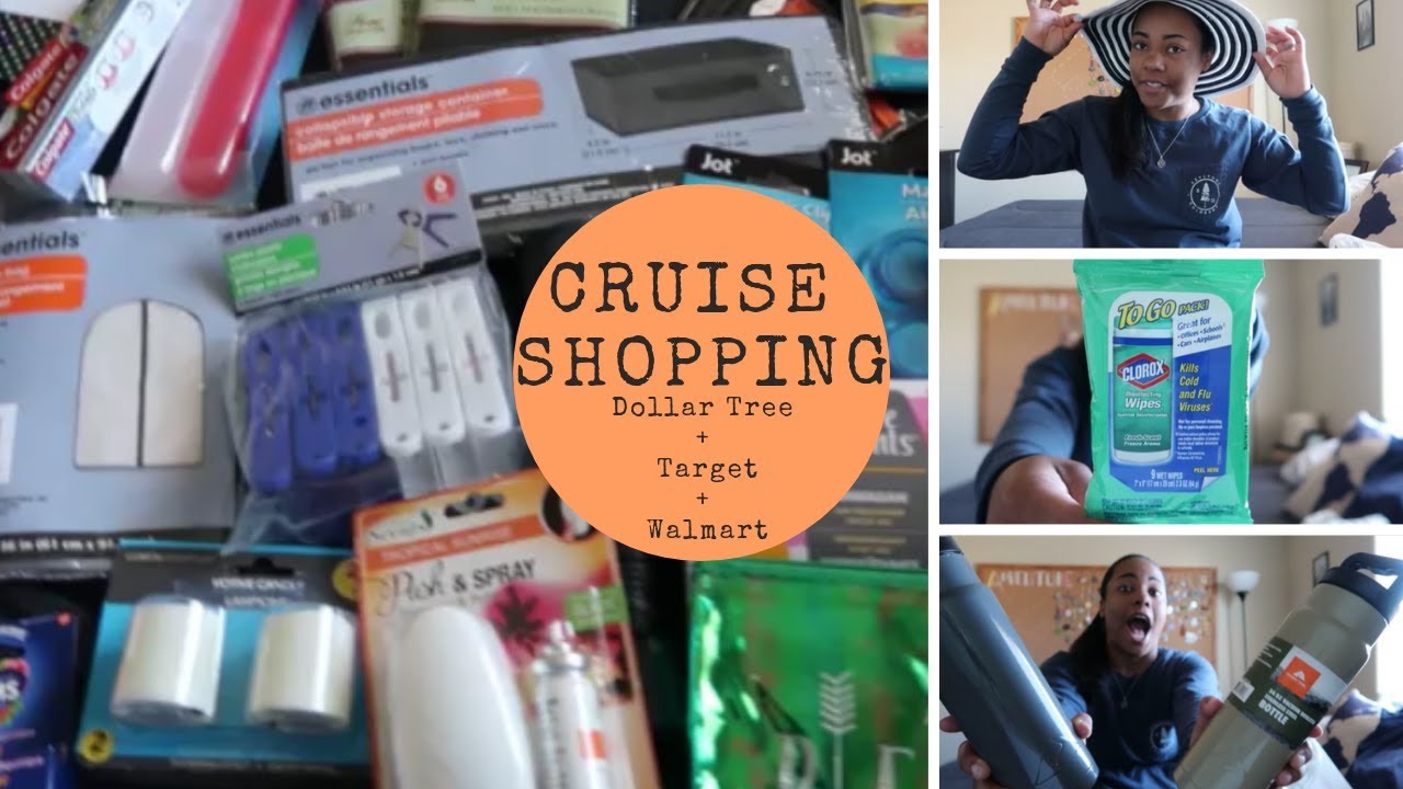 CRUISE SHOPPING HAUL | Target, Dollar Tree, Walmart