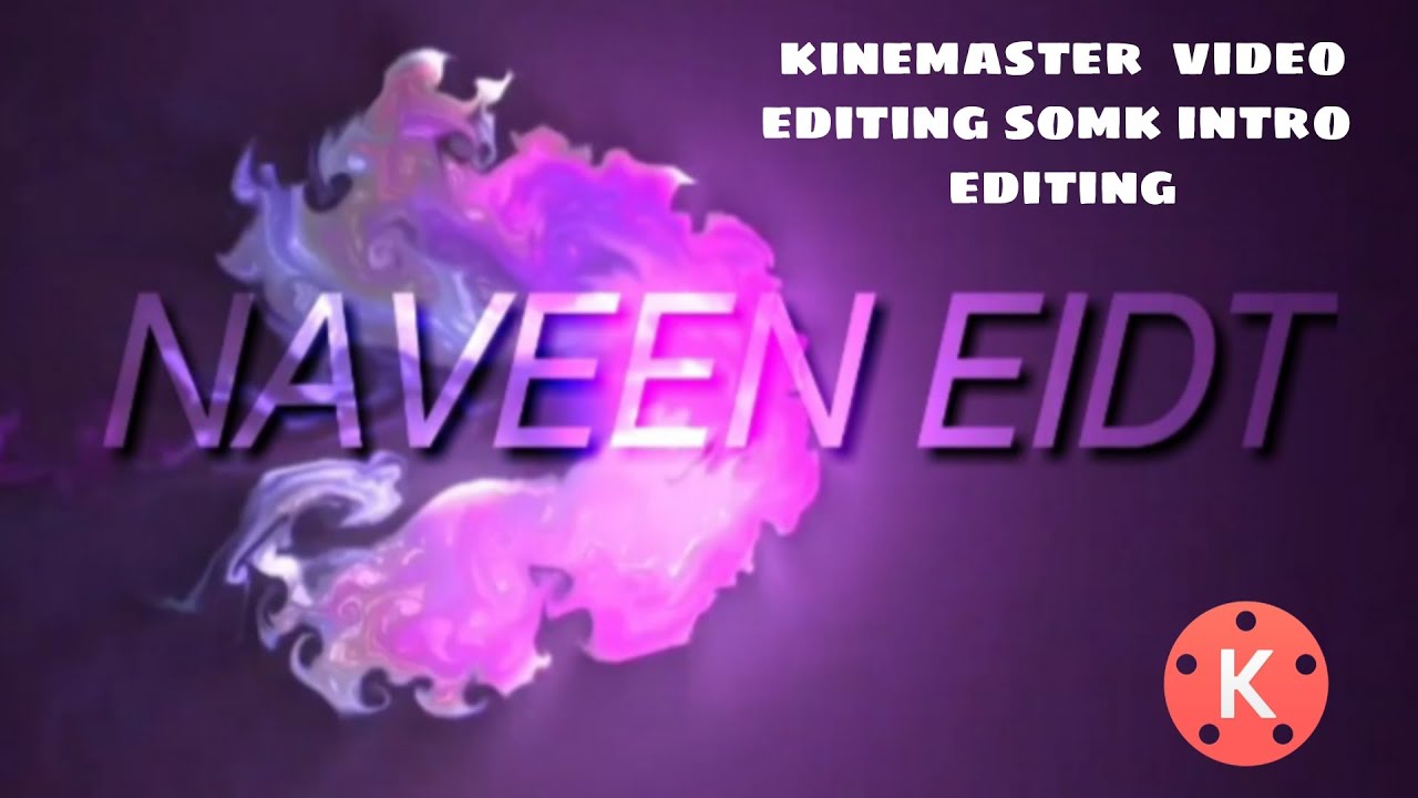 How to Make Smoke Text Reveal Animation intro in Kinemaster PC