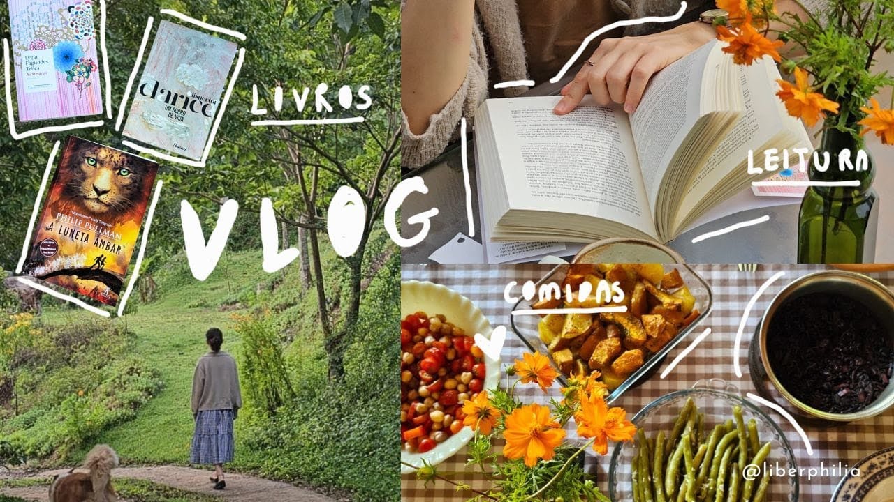 vlog de leitura 📚 rotina, trabalho, refei&ccedil;&otilde;es e caf&eacute;s ☕