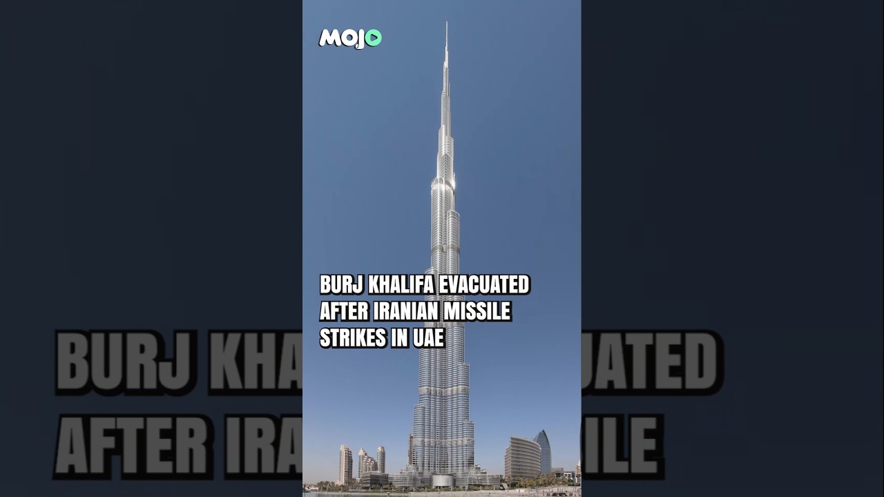 Burj Khalifa Evacuated After Reports Of Fresh Explosions In Dubai | #viral #iran