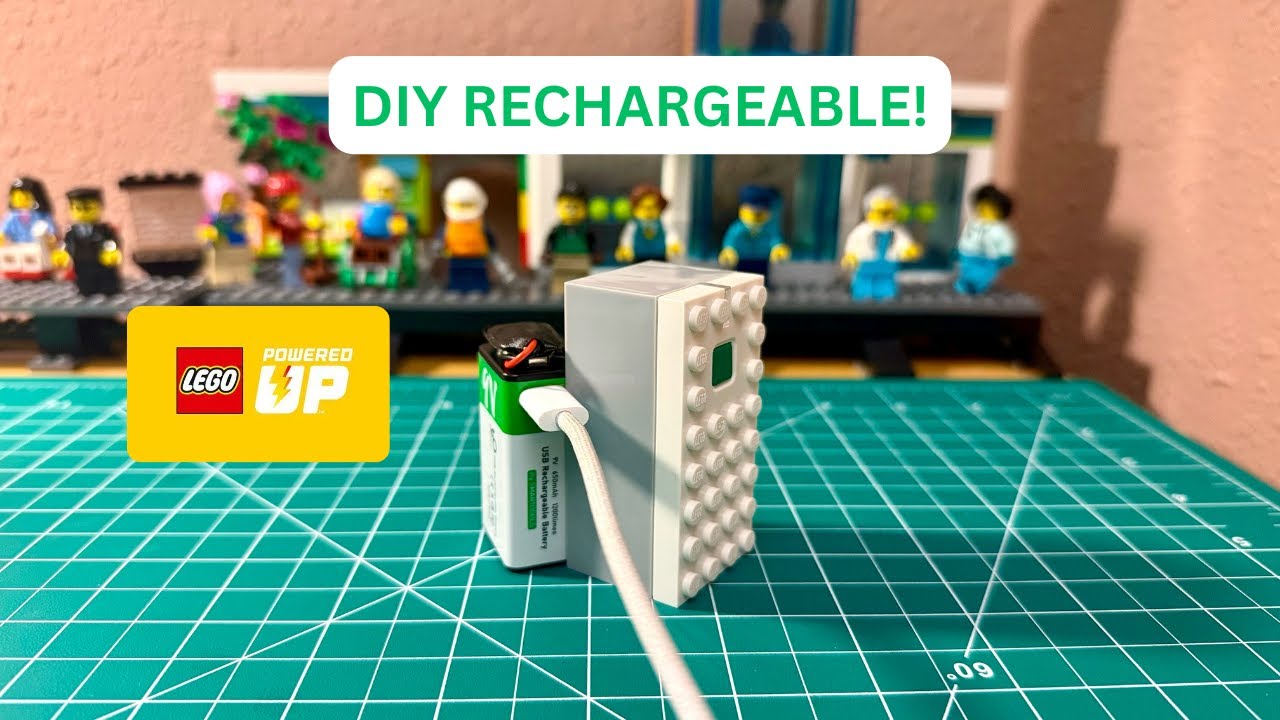DIY Rechargeable LEGO PowerUp HUB