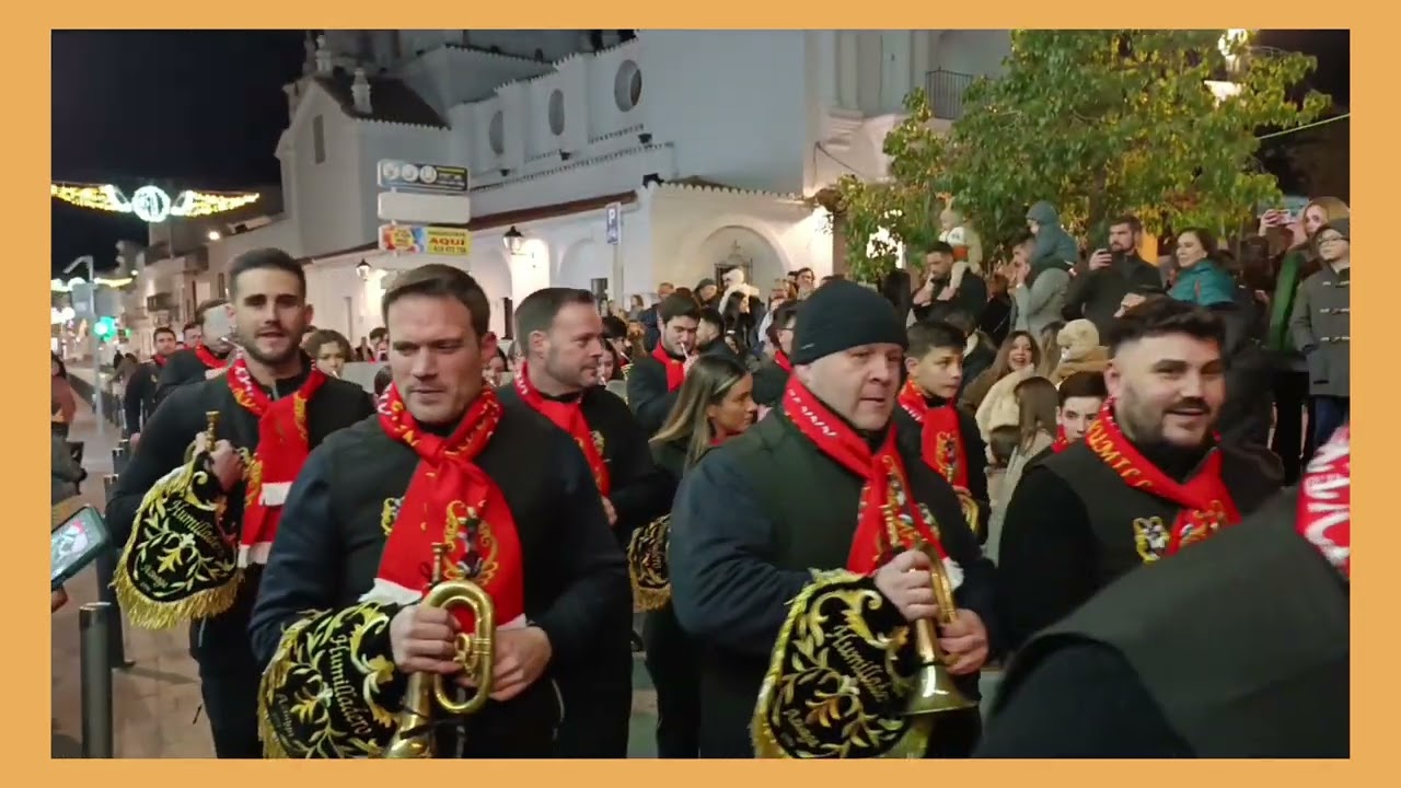 #frandeazuaga LA BANDA DEL CRISTO DEL HUMILLADERO DE AZUAGA EN ESTA NOCHE DEL VIERNES