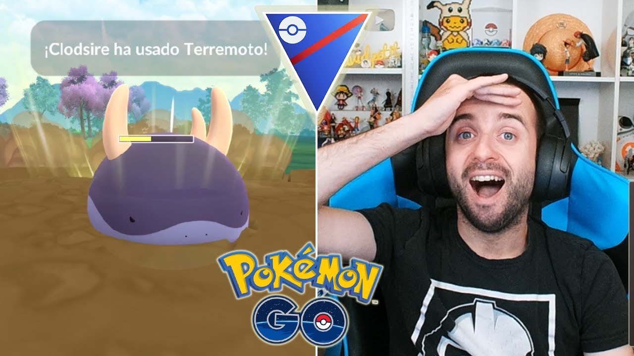 CLODSIRE SIGUE SIENDO UNA BESTIA DEL PVP LIGA SUPER! [POKÉMON GO-DAVIDPETIT]