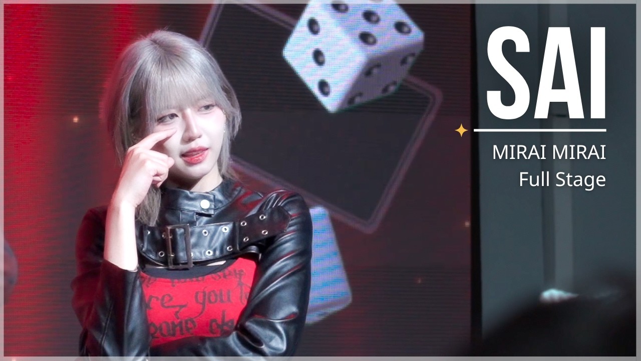 [Fancam] Sai Mirai Mirai - Full Stage | ONE BET, ALL IN 140326