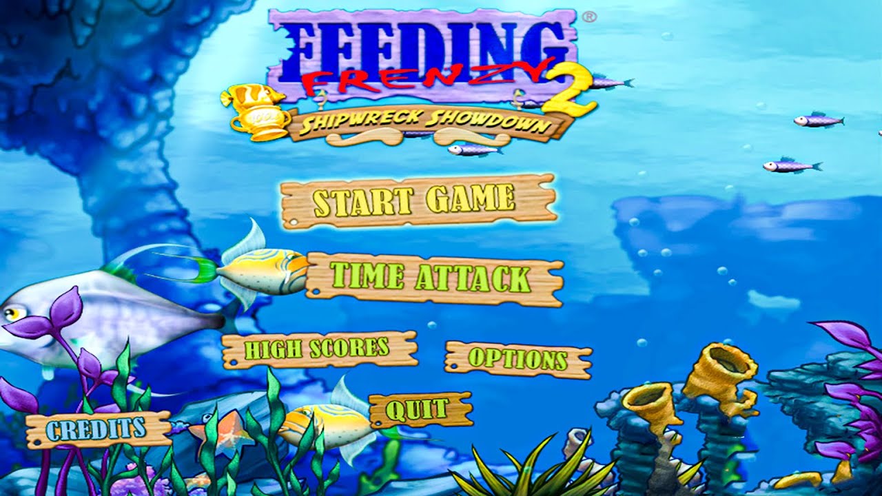Feeding Frenzy 2 Shipwreck Showdown Full Gameplay Walkthrough