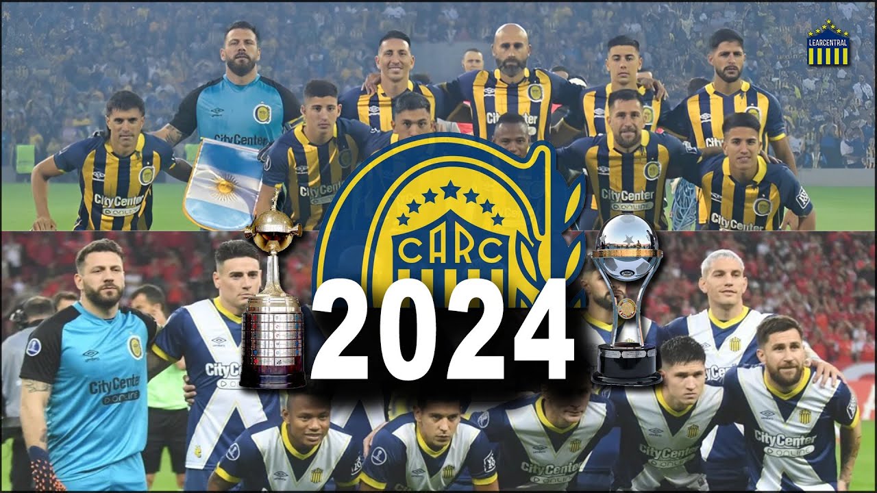 Todos los GOLES de ROSARIO CENTRAL en la LIBERTADORES y SUDAMERICANA 2024.