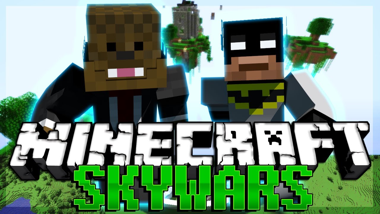 SNOWBALL KING Minecraft Skywars PVP Minigame w/ xRPMx13 | JeromeASF