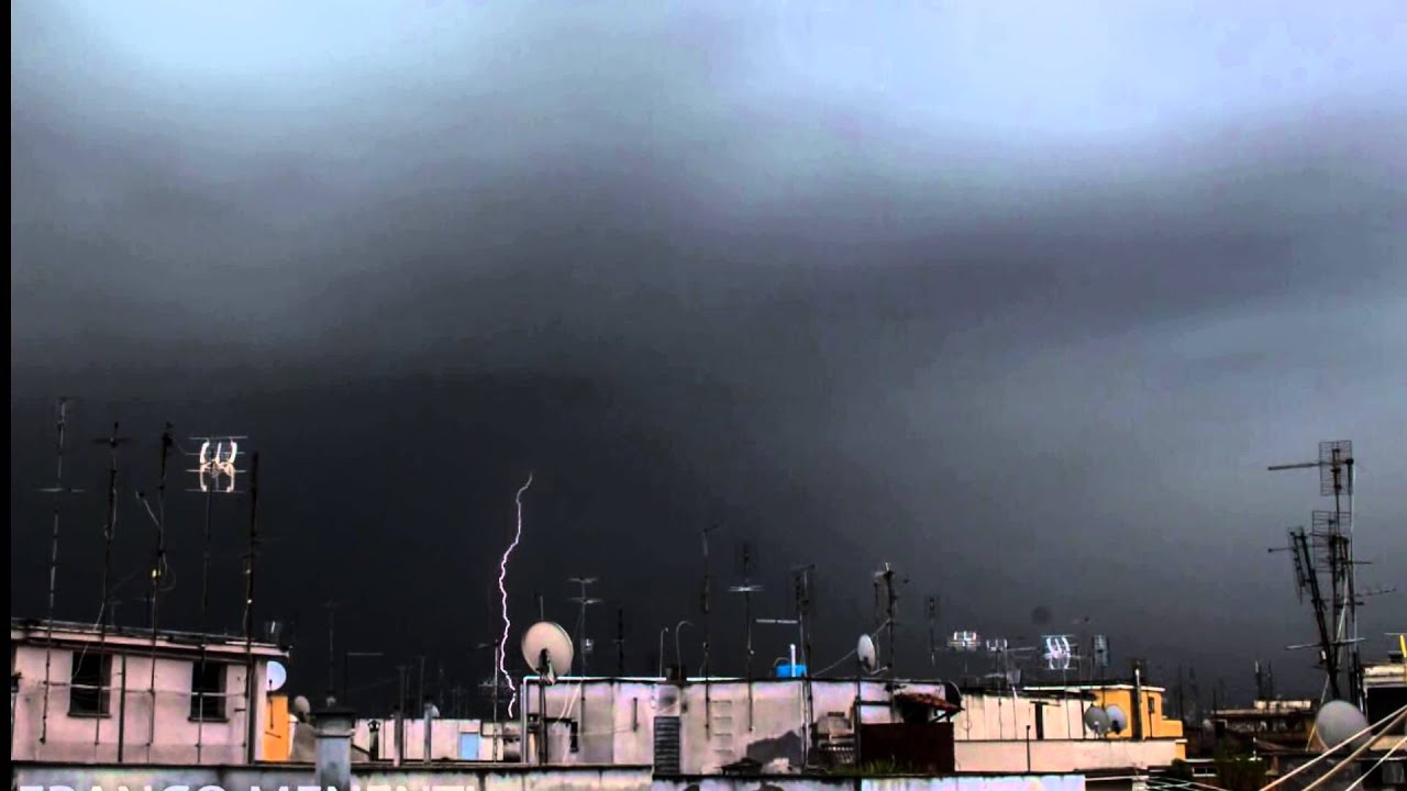 Forte temporale su Roma 6 novembre 2014