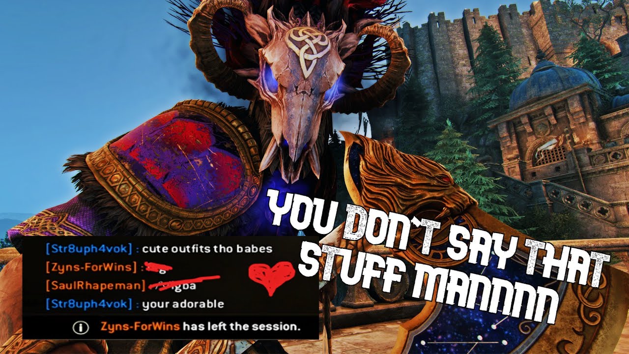 [For Honor] Детский дуэт Discord хотел сказать важные вещи