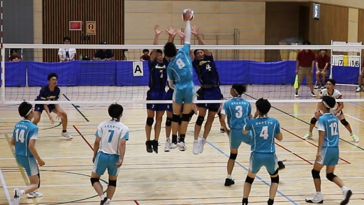 【大阪総体2025・ベスト４リーグ】清風vs大塚 第２セット　＜男子バレーボール＞