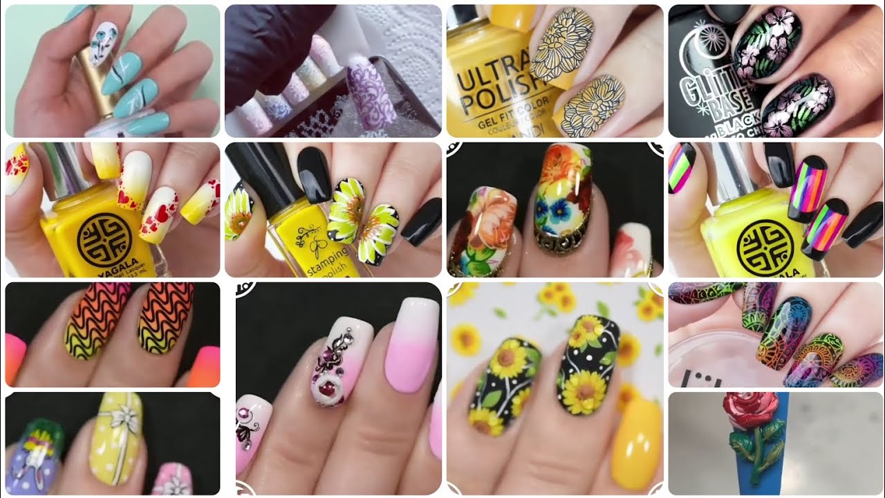15 Beautiful Floral & Colorful Nail Art Designs 💅 | Easy Nail Art Ideas for Beginners & Pros#nailart