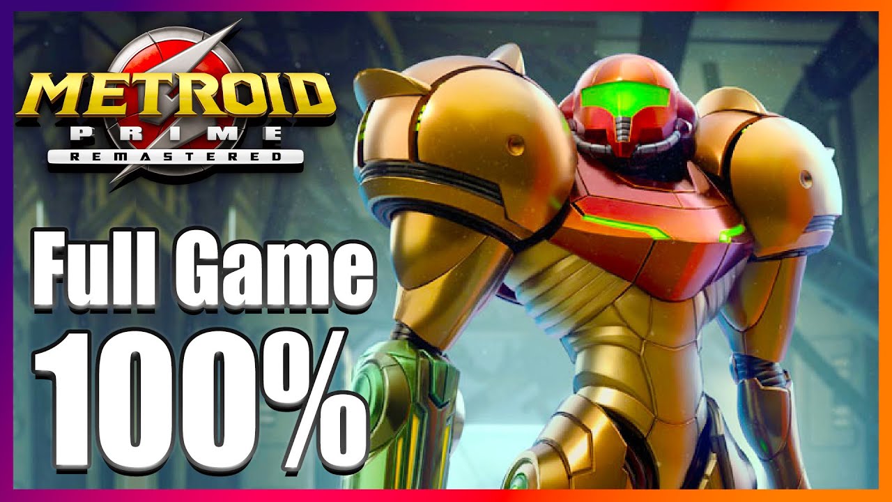 Metroid Prime Remastered Full Game 100% Walkthrough Nintendo Switch