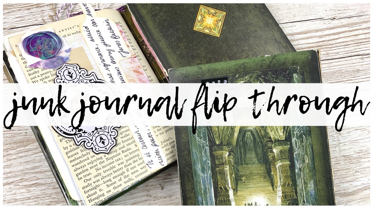 Junk Journal Flip Through | 2020 Journals One and Two | ms.paperlover