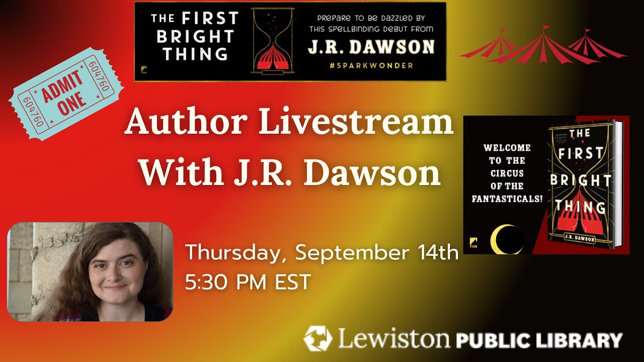 Author Talk with JR Dawson