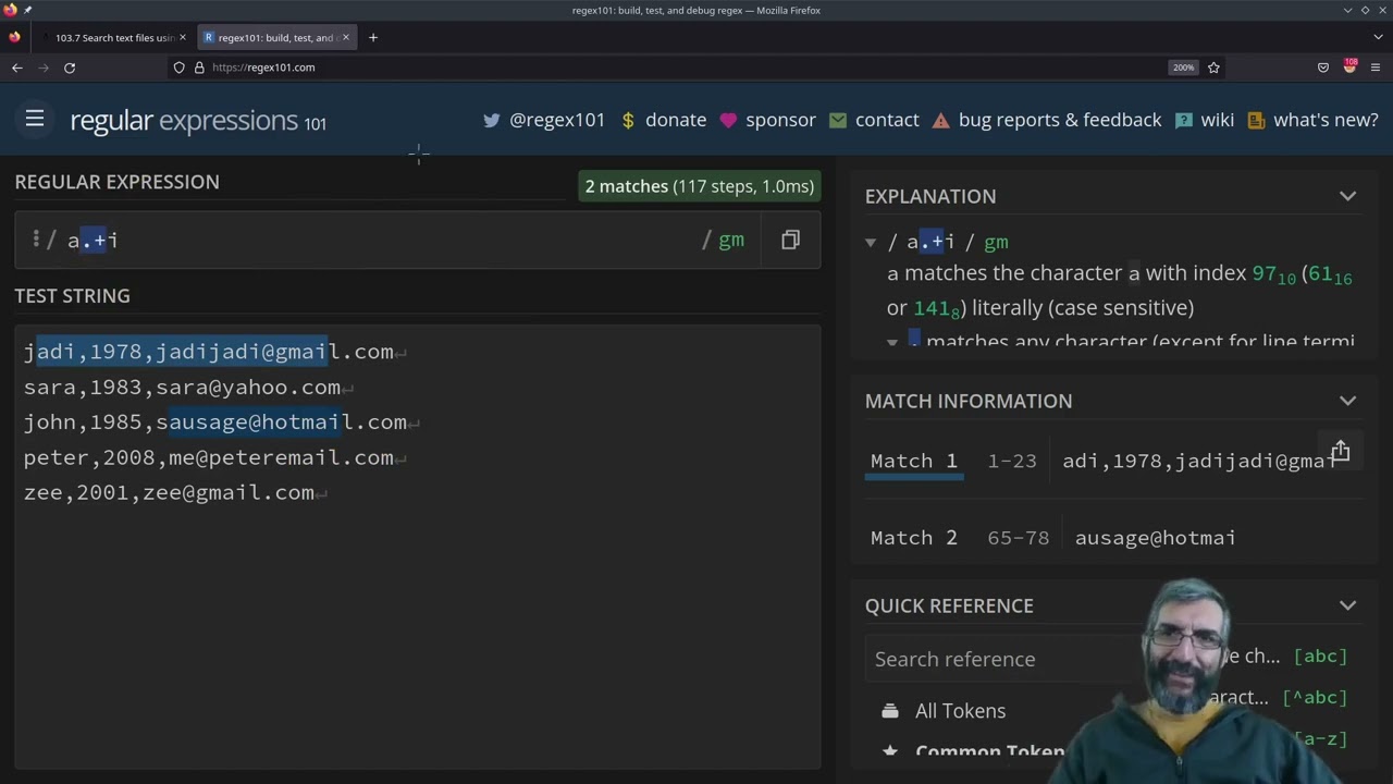 Using Regex (regular expressions) and grep to search files and filesystems