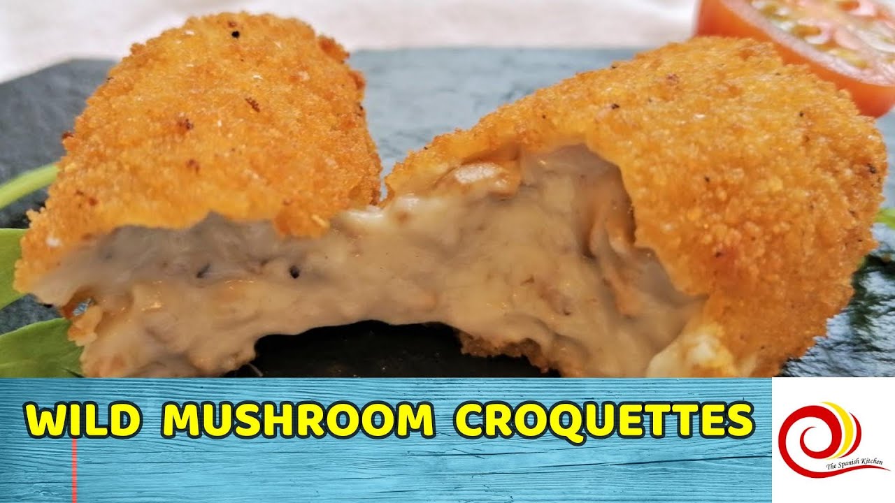 How to make WILD  MUSHROOM  CROQUETTES