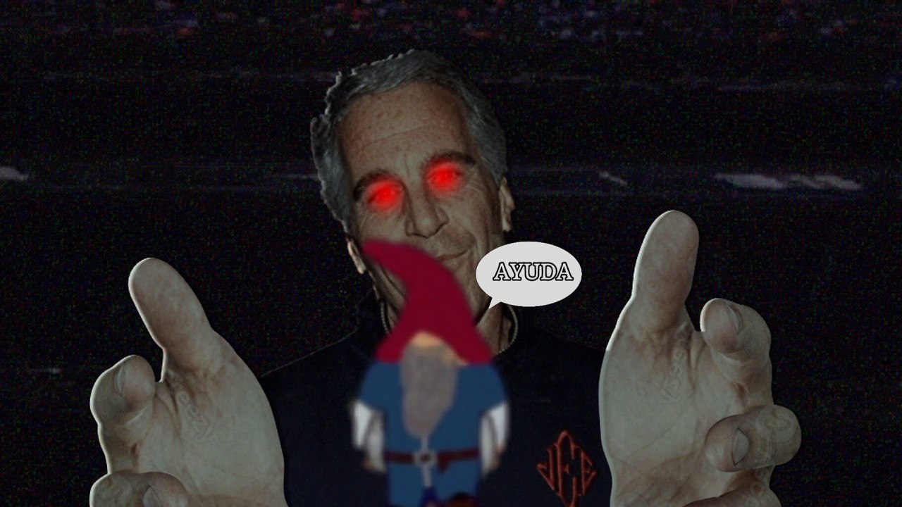 A Jeffrey Eipstein no le gustan los Gnomos
