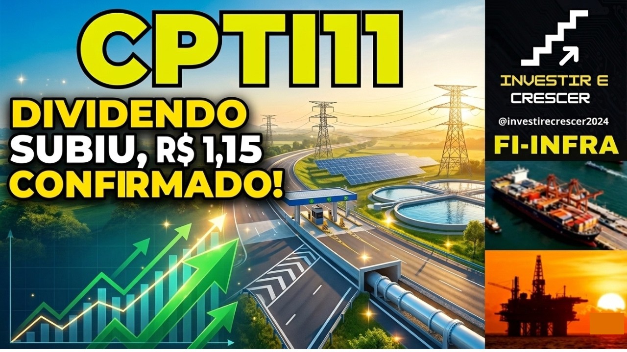 CPTI11: 1,27% AO MÊS E AINDA COM DESCONTO!